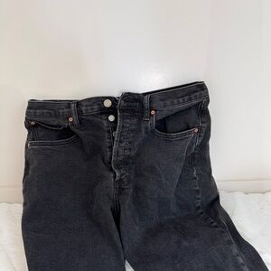 Aritzia Denim Forum The Arlo Hi-Rise Straight Jean - 26L